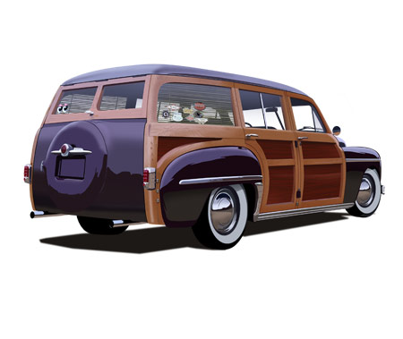 1949 Plymouth Woody Wagon