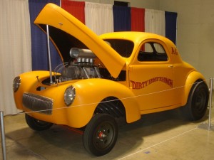 yellow willys gasser