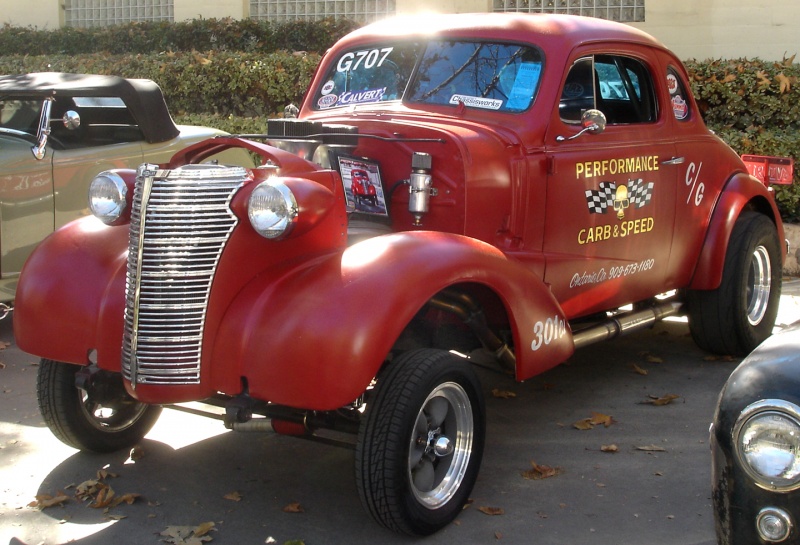 Gasser cars at the Grand National Roadster Show | Hot Rod Bunny